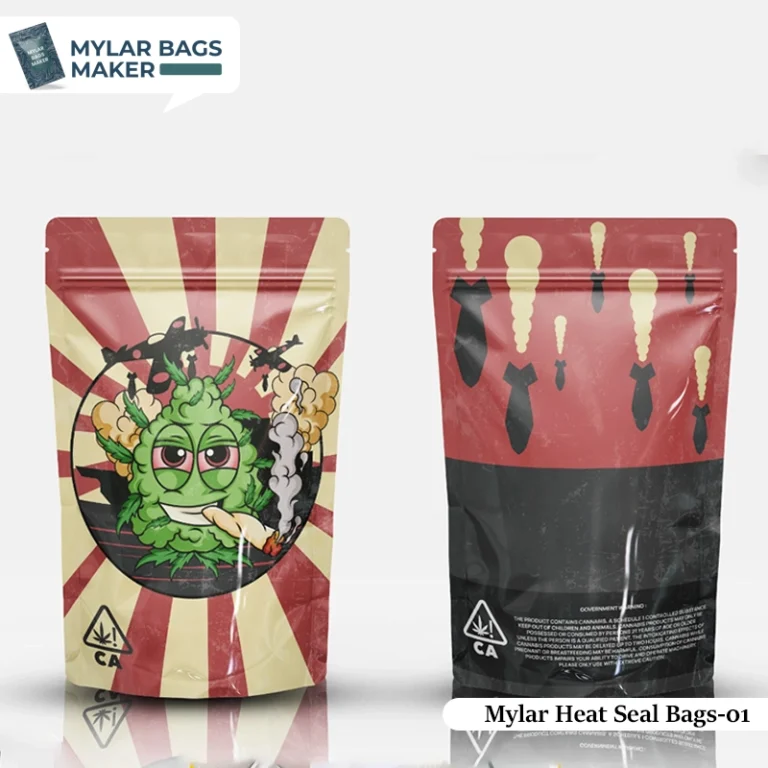 Custom Mylar Heat Seal Bags