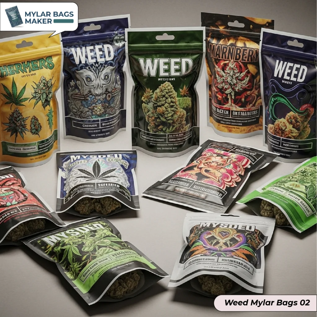 Custom Weed Mylar Bags 02