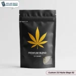 Custom printed 3.5 Mylar Bags (2)