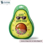 Custom printed Shape Die Cut Mylar Bags (3)