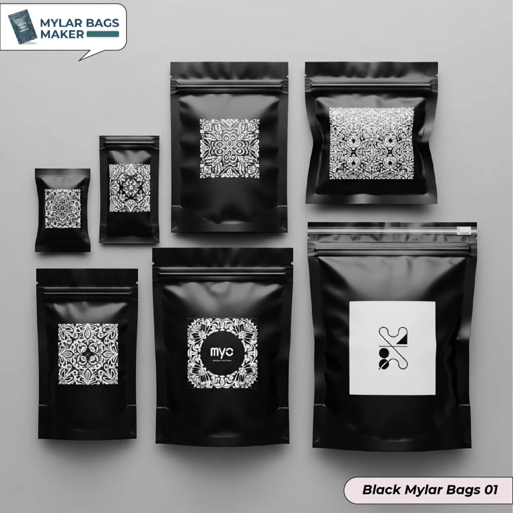 Black Mylar Bags wholesale (1)