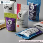 Custom Child-Resistant Mylar Bags 01
