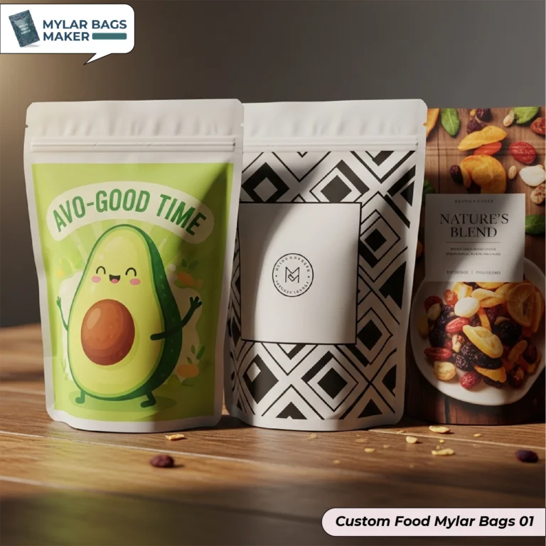Custom Mylar Food Storage Bags