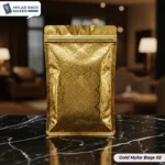 custom Gold Mylar Bags (2)