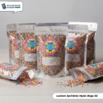 custom Sprinkles Mylar Bags wholesale 2