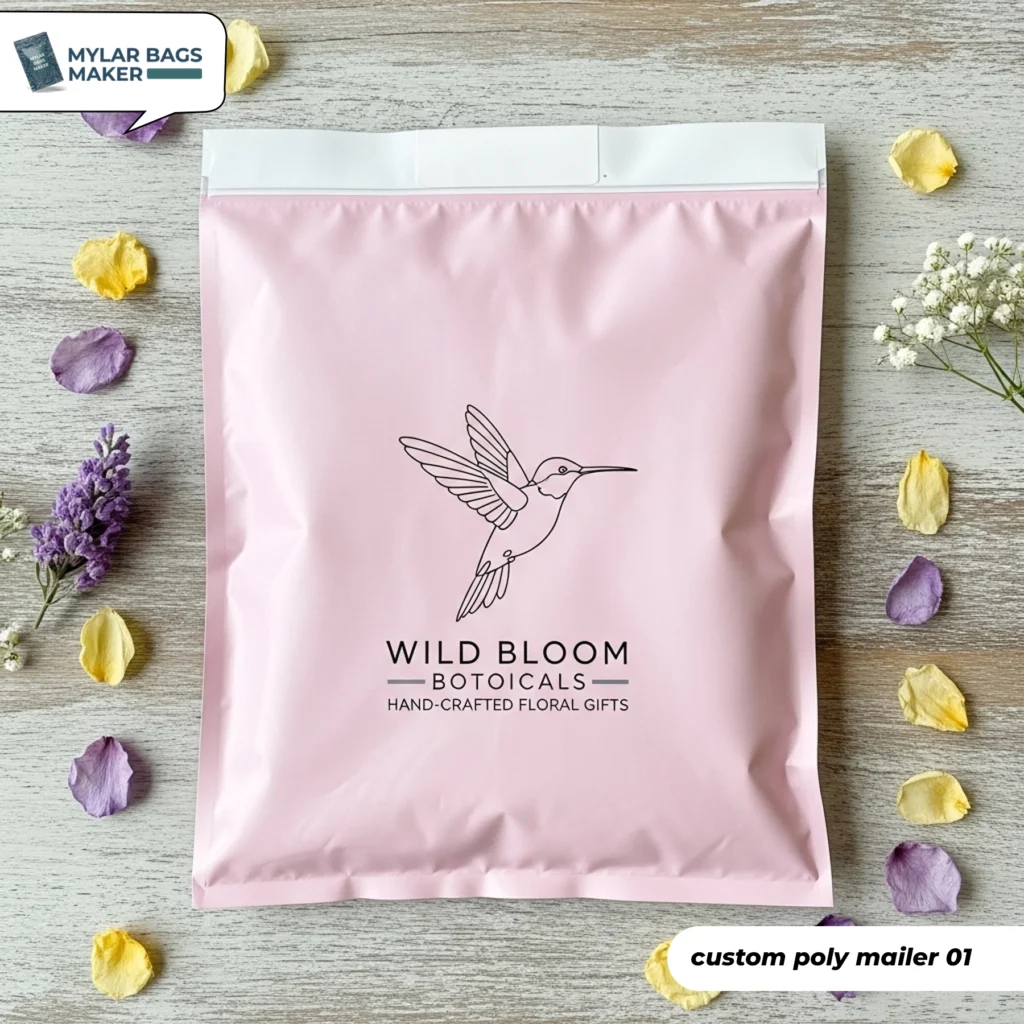 custom poly mailer with logo 1