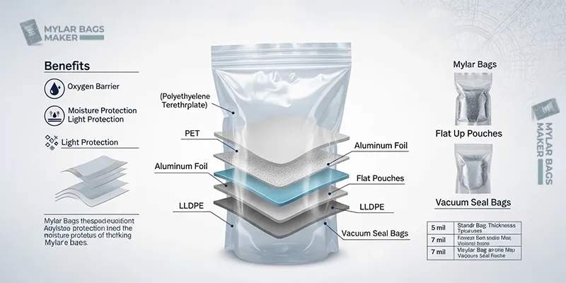 custom Mylar Bag Materials