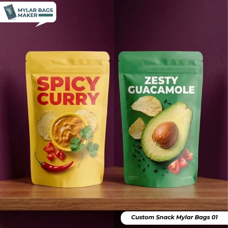 Custom Snack Mylar Bags