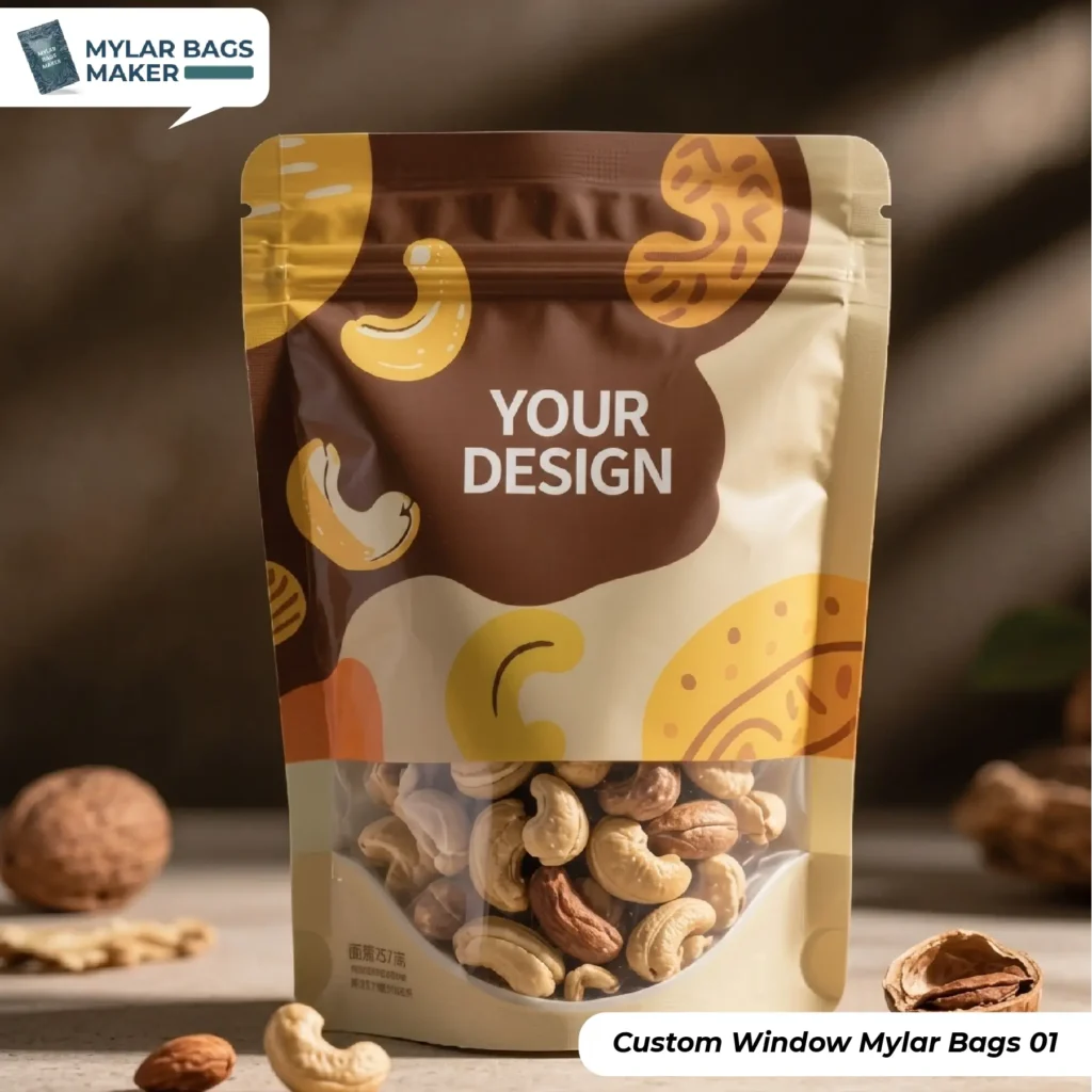 Custom Window Mylar Bags with logo (1)