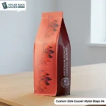 printed Side Gusset Mylar bags