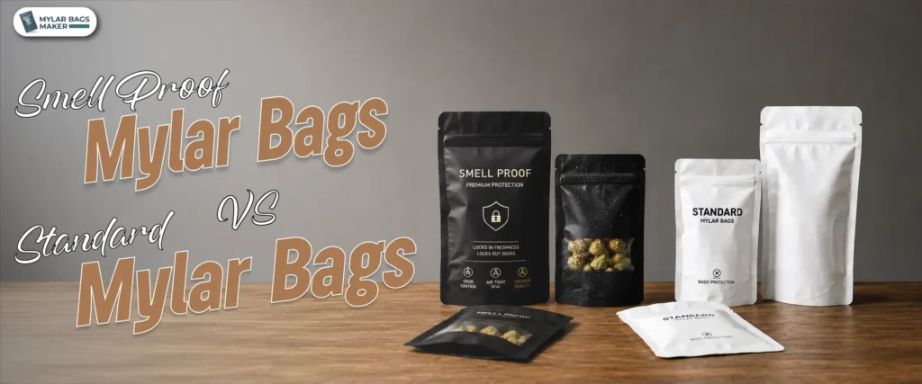 Smell Proof Bags vs Standard Mylar Bags