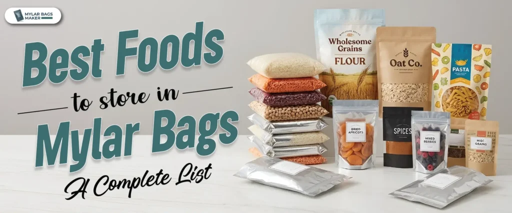 Best Foods to Store in Mylar Bags