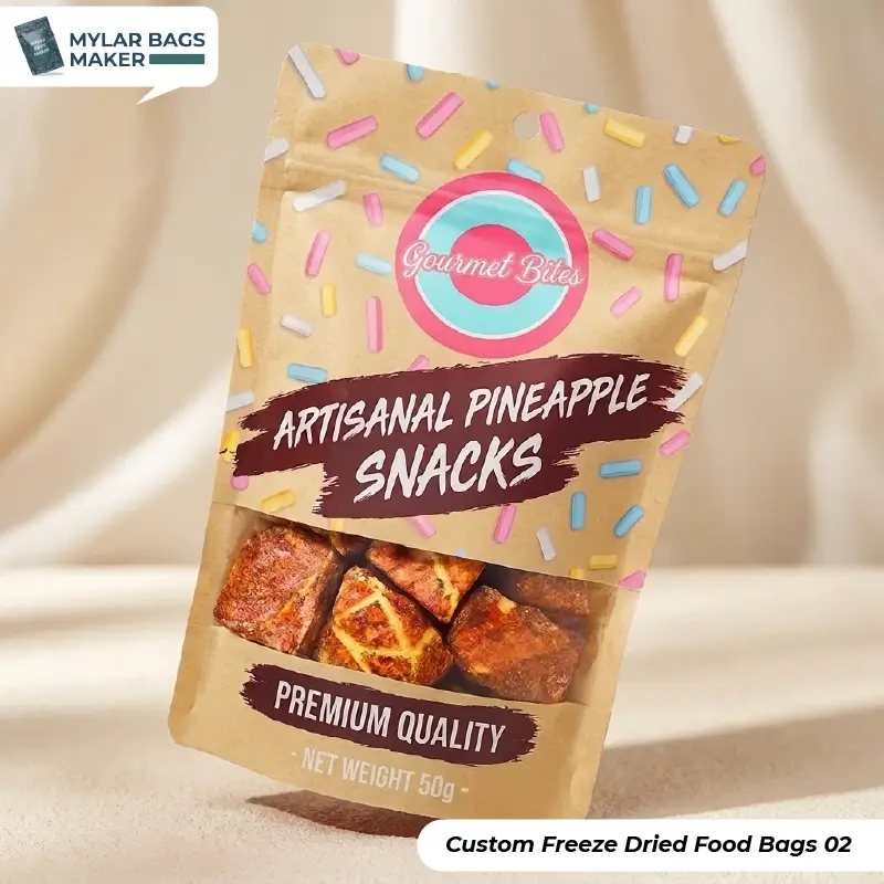 Custom Freeze Dried Food Bags
