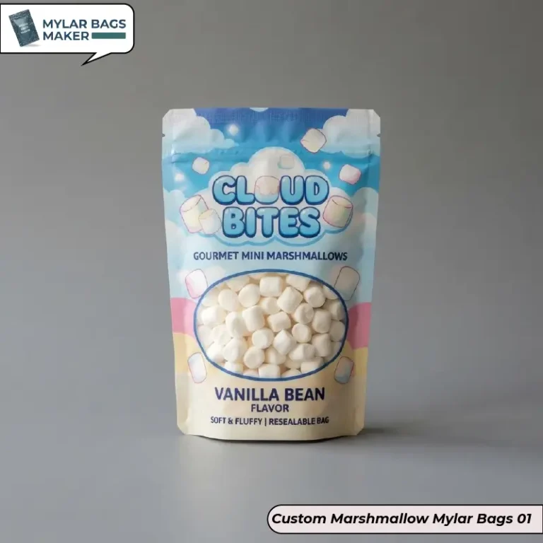 Custom Marshmallow Mylar Bags