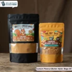 Custom Peanut Butter Mylar Bags no minimum