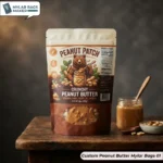 Custom Peanut Butter Mylar Bags with logo