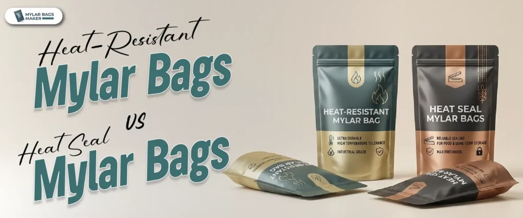 Heat-resistant Mylar Bag vs Heat-seal Mylar Bags: What’s the Difference?