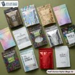 Custom Half Ounce Mylar Bags