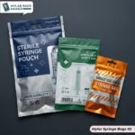printed Mylar Syringe Bags